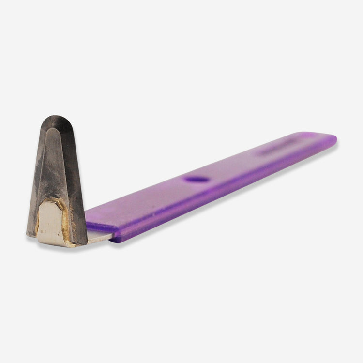 The #3 Tungsten carbide tool has a long rounded head for trimming.