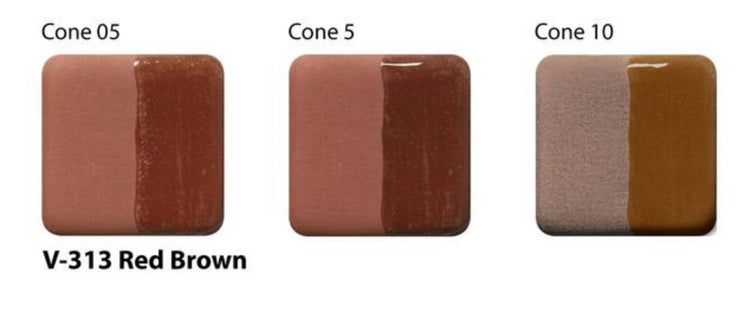 Amaco V-313 Red Brown
