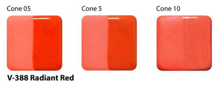 Amaco V-388 Radiant Red