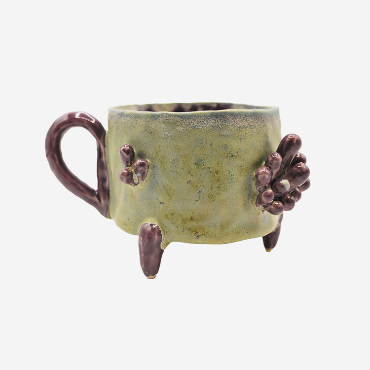 Funky Jade Mug by Emily Tarner