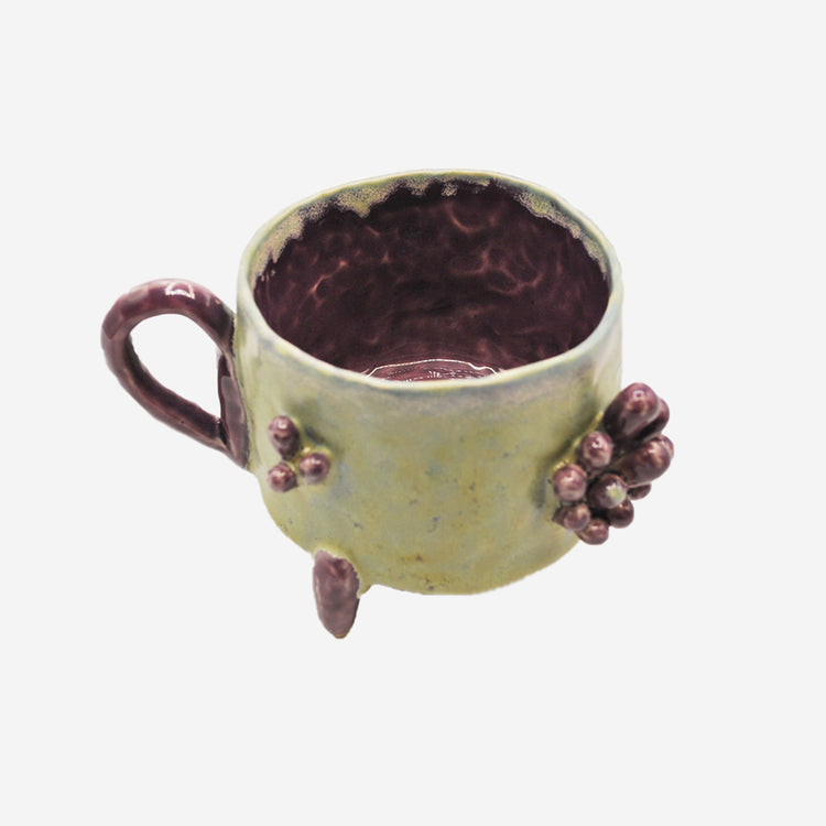 Funky Jade Mug by Emily Tarner