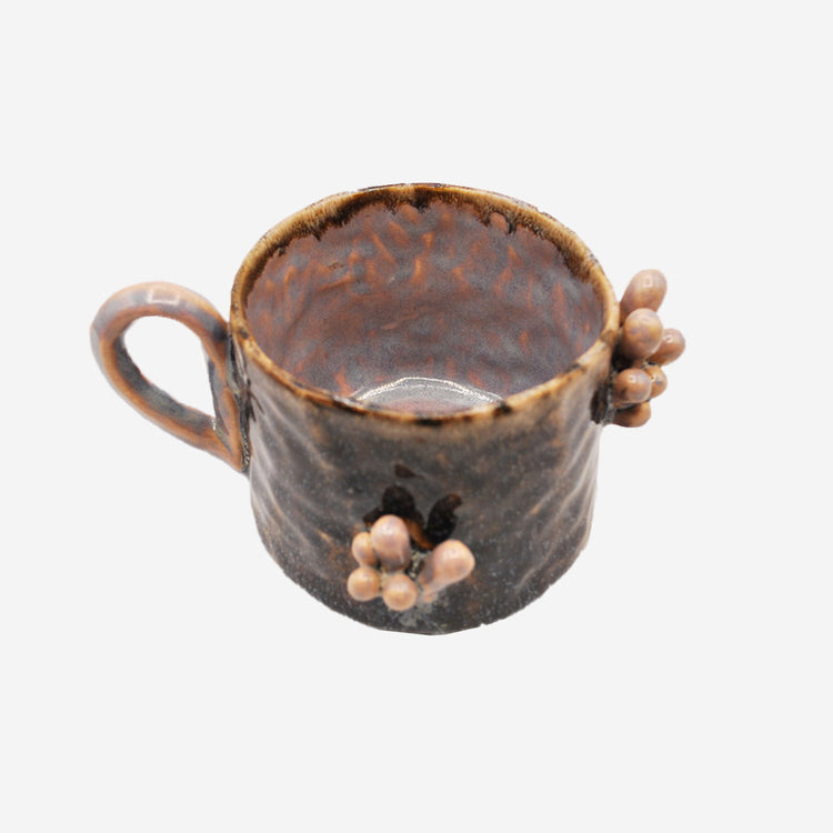 Funky Purple Mug by Emily Tarner