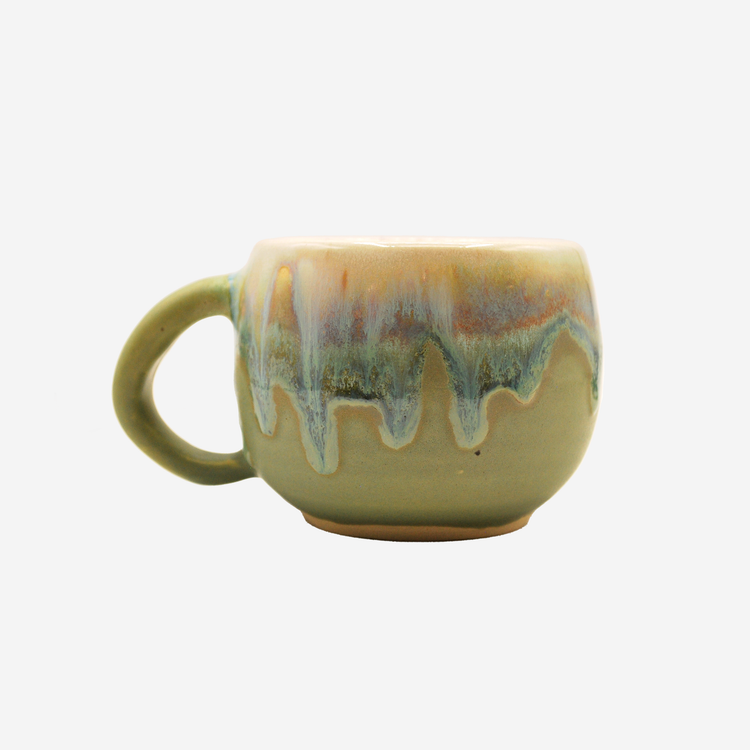 Jade Drippy Mug by Larry Ross