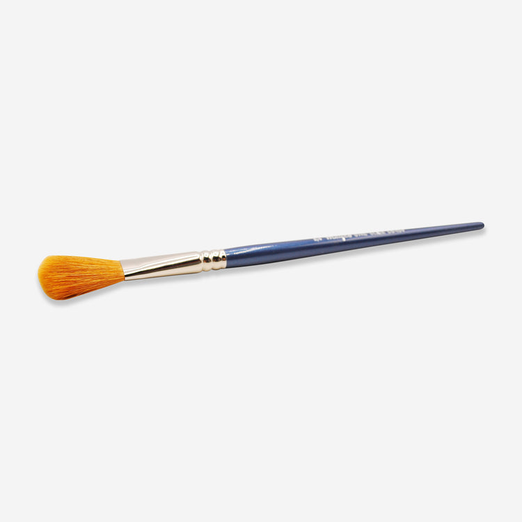 The Mayco .75" oval brush is great for broad coverage or blending/softening colors.
