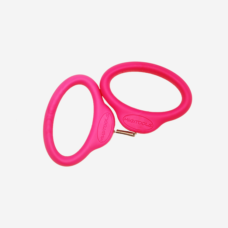 Mudtools - Short Curly Pink Mudwire