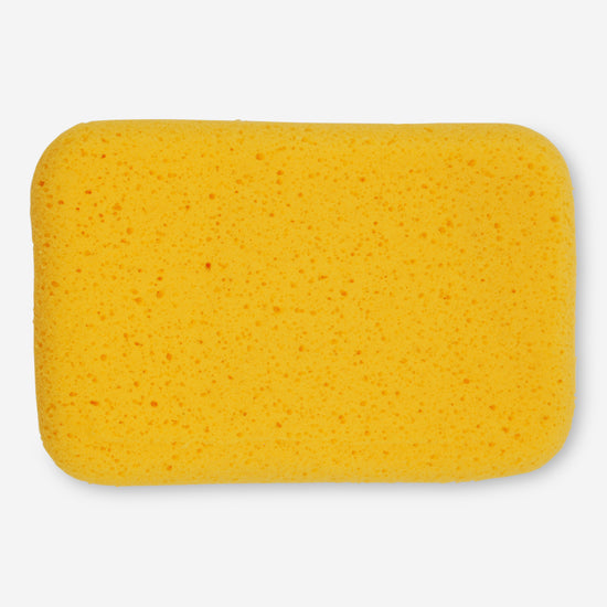 Large synthetic rectangle sponge thats great for cleanup.