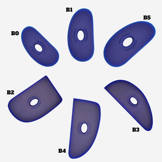 Mudtools - Blue Polymer Ribs - Firm