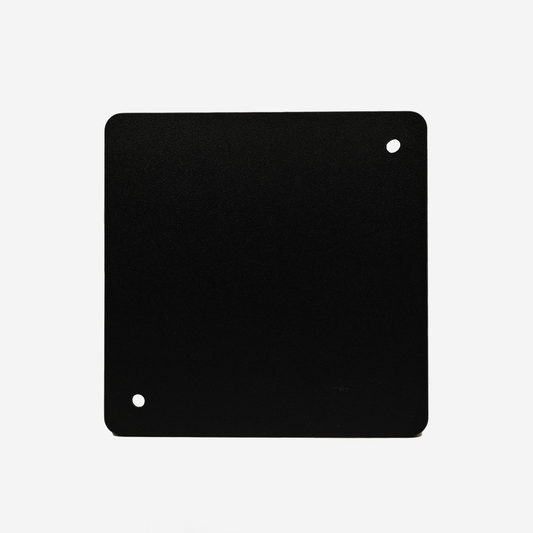 StudioPro - 9" X 1/4" Square Black Plastic Bat